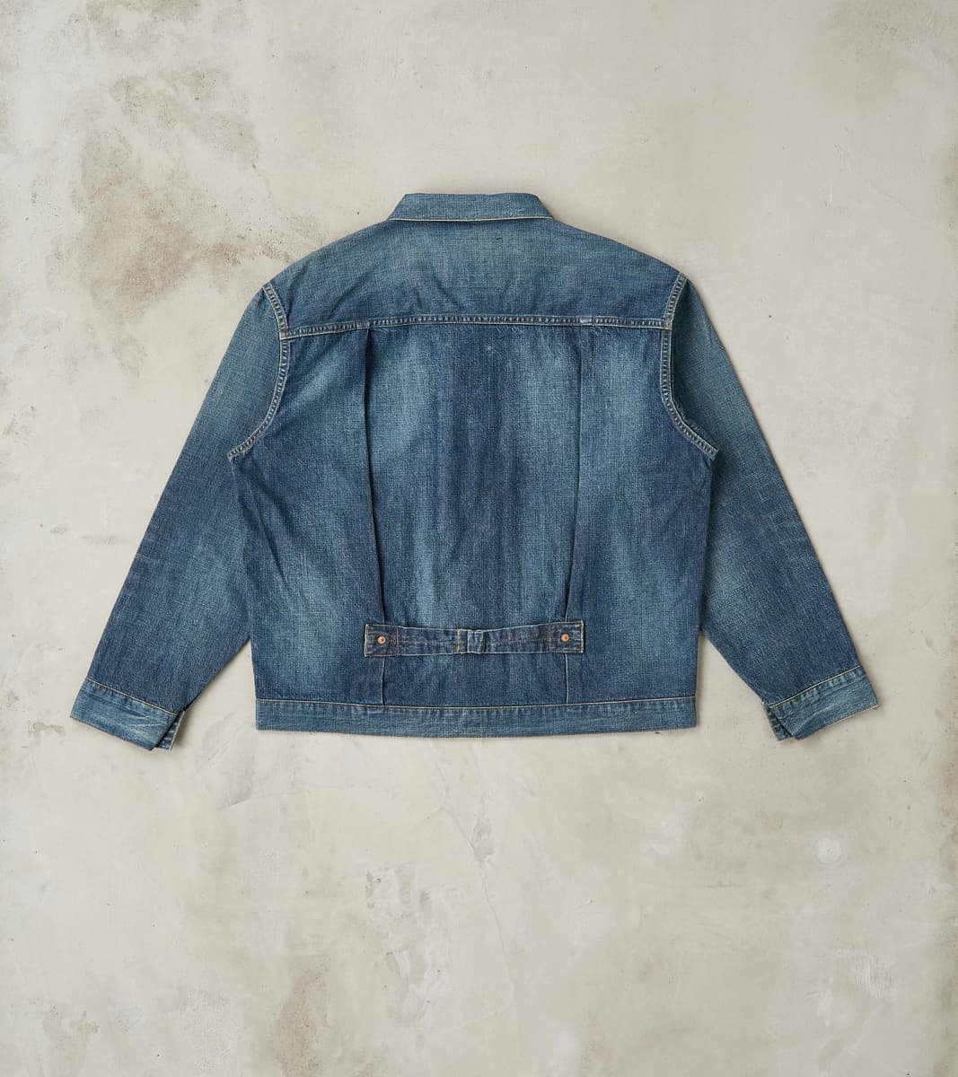 Lot. 720 Denim 1930s Jacket - Damaged Indigo