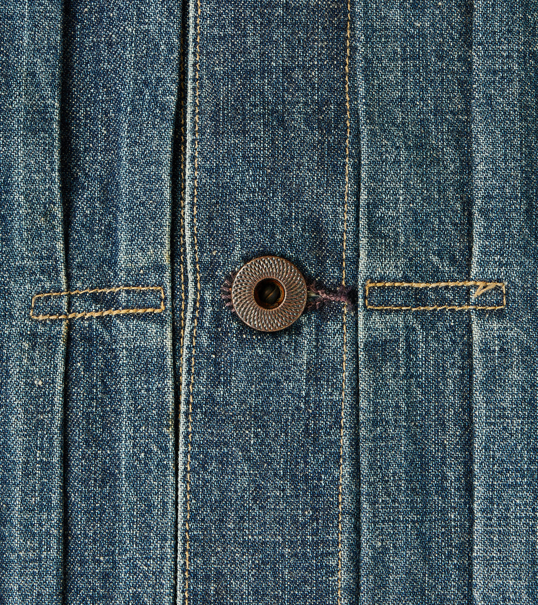 Lot. 720 Denim 1930s Jacket - Damaged Indigo
