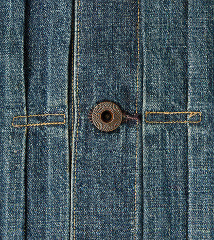 Lot. 720 Denim 1930s Jacket - Damaged Indigo