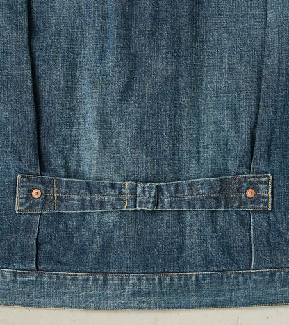 Lot. 720 Denim 1930s Jacket - Damaged Indigo