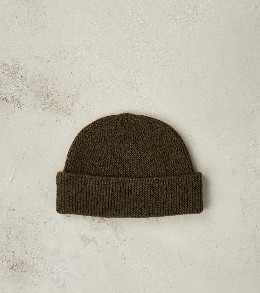 Taiga Takahashi T.T Lot. 030 ARC Watch Cap - Lambswool/Cashmere - Mili…