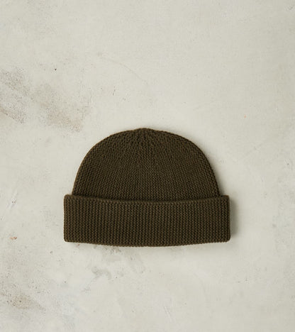 Taiga Takahashi T.T Lot. 030 ARC Watch Cap - Lambswool/Cashmere - Mili…