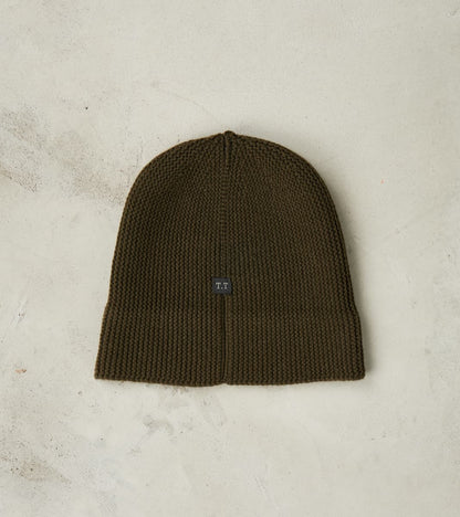 Taiga Takahashi T.T Lot. 030 ARC Watch Cap - Lambswool/Cashmere - Mili…