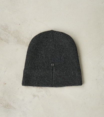 Taiga Takahashi T.T Lot. 030 ARC Watch Cap - Lambswool/Cashmere - Char…