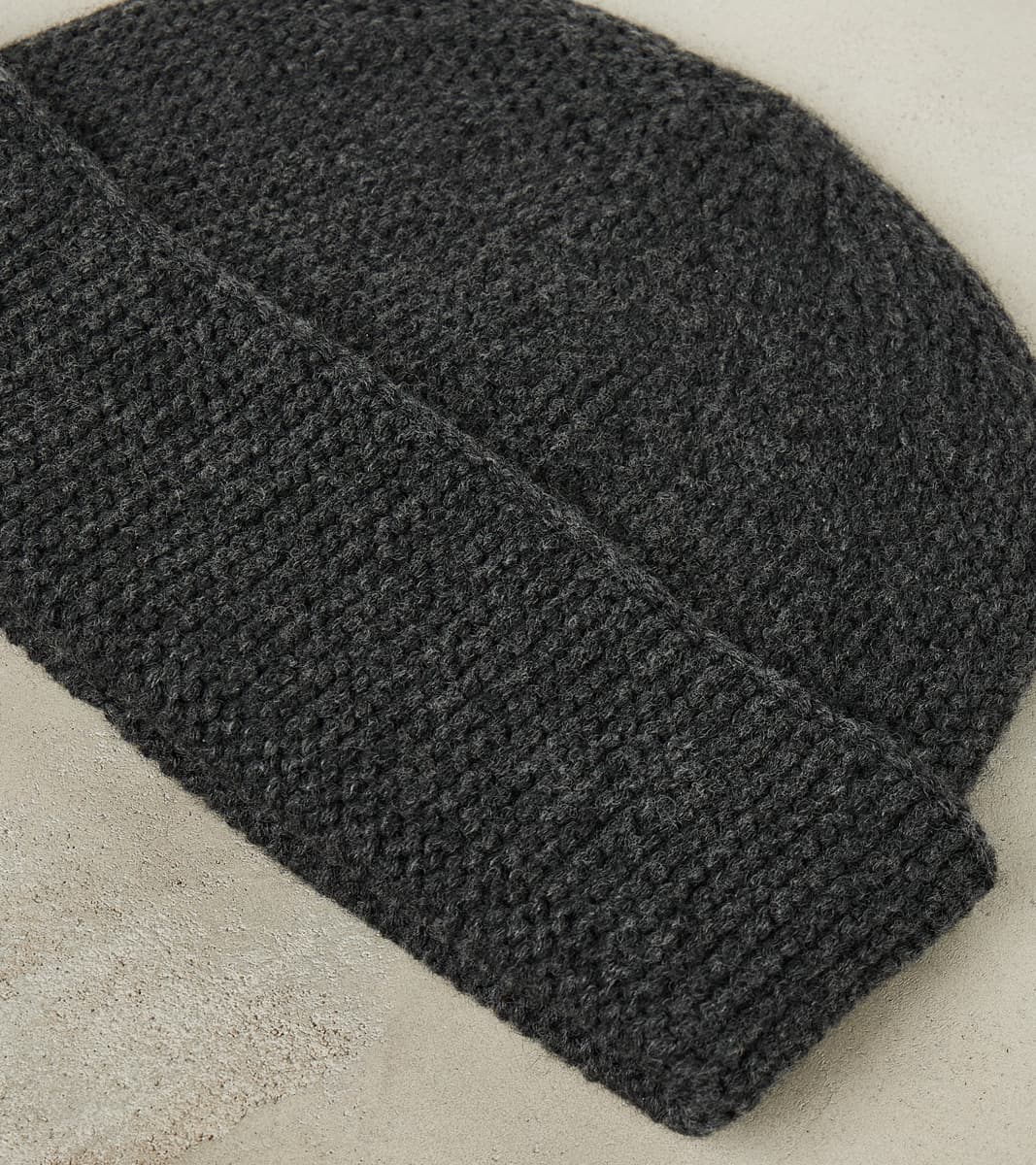 Lot. 030 ARC Watch Cap - Lambswool/Cashmere - Charcoal