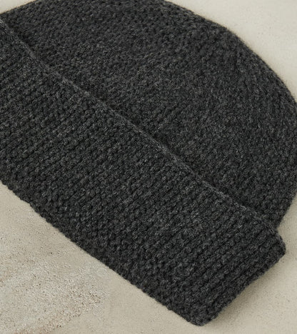 Lot. 030 ARC Watch Cap - Lambswool/Cashmere - Charcoal