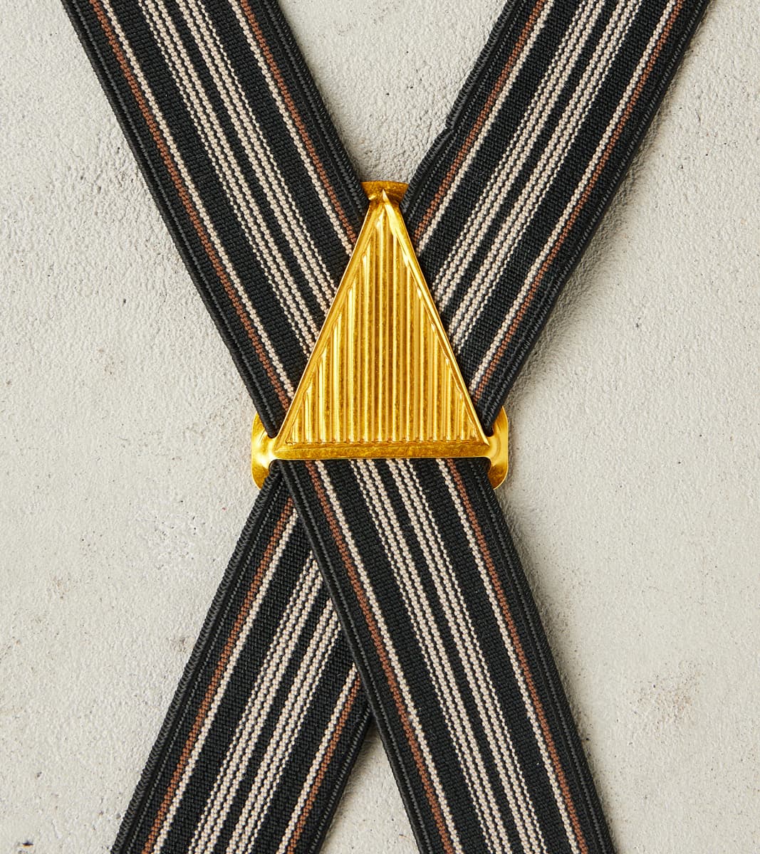 Lot. 005 Suspender - Black Stripe