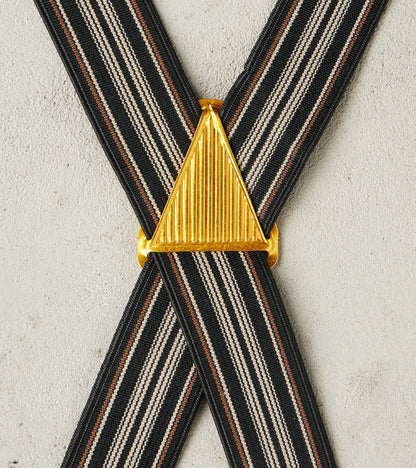 Lot. 005 Suspender - Black Stripe