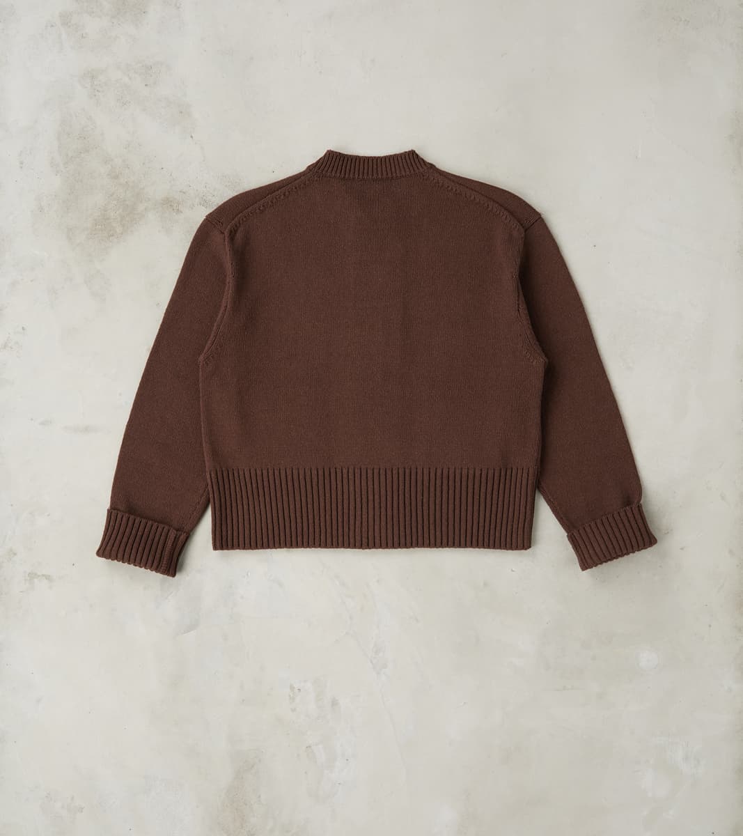 Lot. 506 DB Cardigan - Silk Noil - Brown