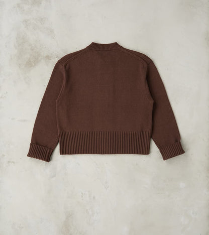 Lot. 506 DB Cardigan - Silk Noil - Brown