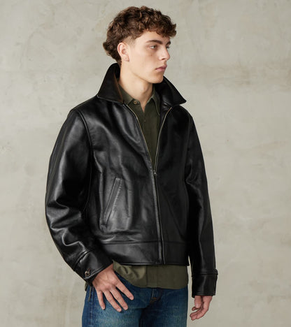 Taiga Takahashi T.T Lot. 802 Cossack Leather Jacket - Veg-Tan Horsehid…