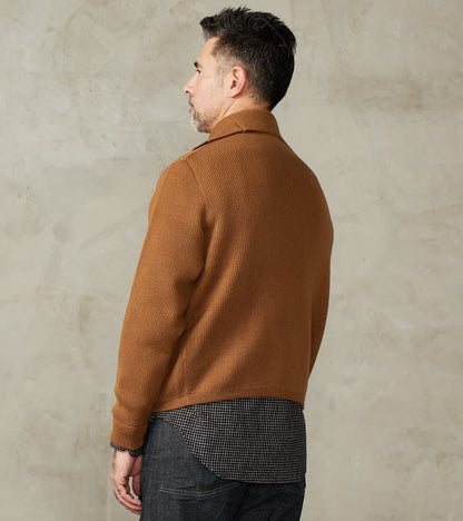 Lot. 521 Turtleneck Cardigan - Merino Lambswool - Camel