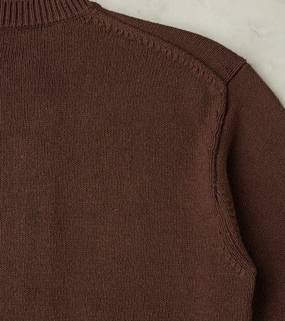 Lot. 506 DB Cardigan - Silk Noil - Brown