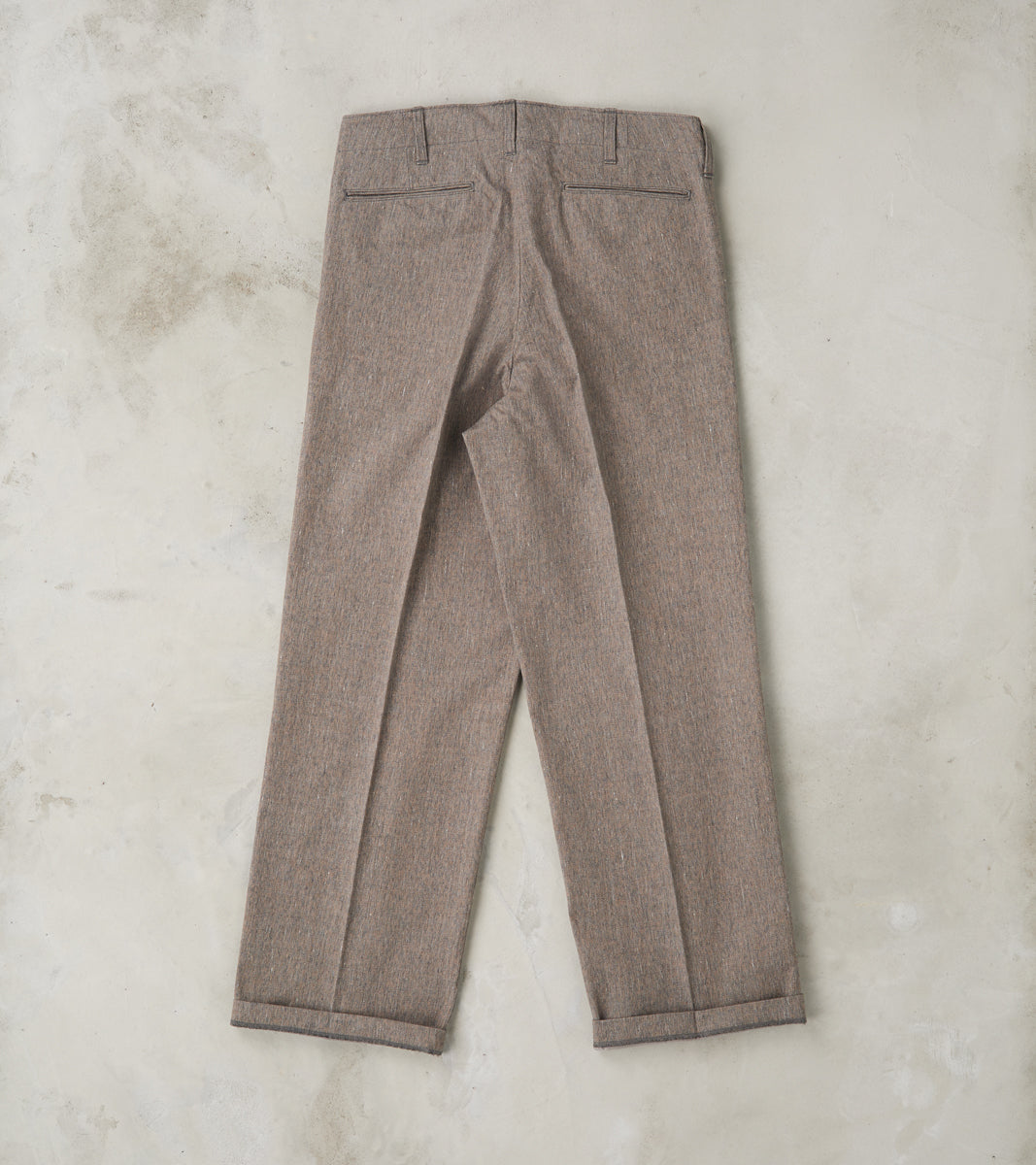 Taiga Takahashi T.T Lot. 221 Field Trousers - Kemonogasuri Cotton