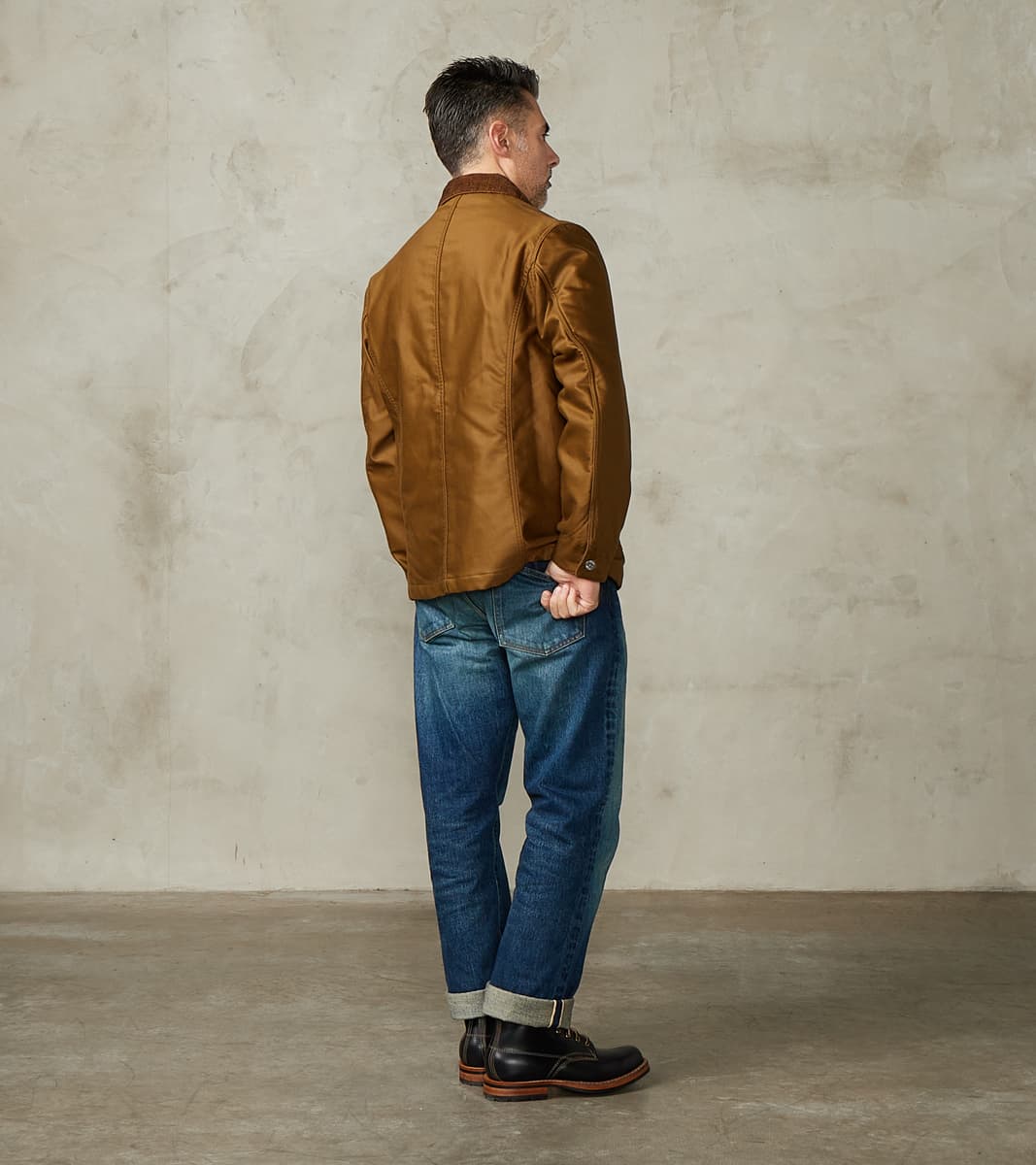 Lot. 304 Blanket Lining Coverall - Giza Moleskin - Camel