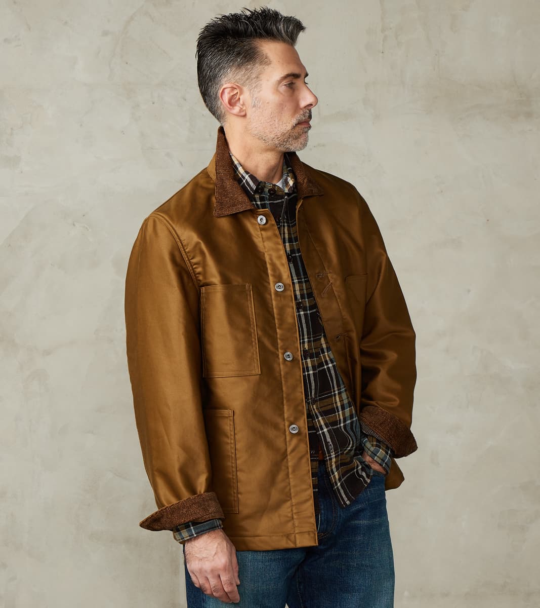 Taiga Takahashi T.T Lot. 304 Blanket Lining Coverall - Giza Moleskin -…