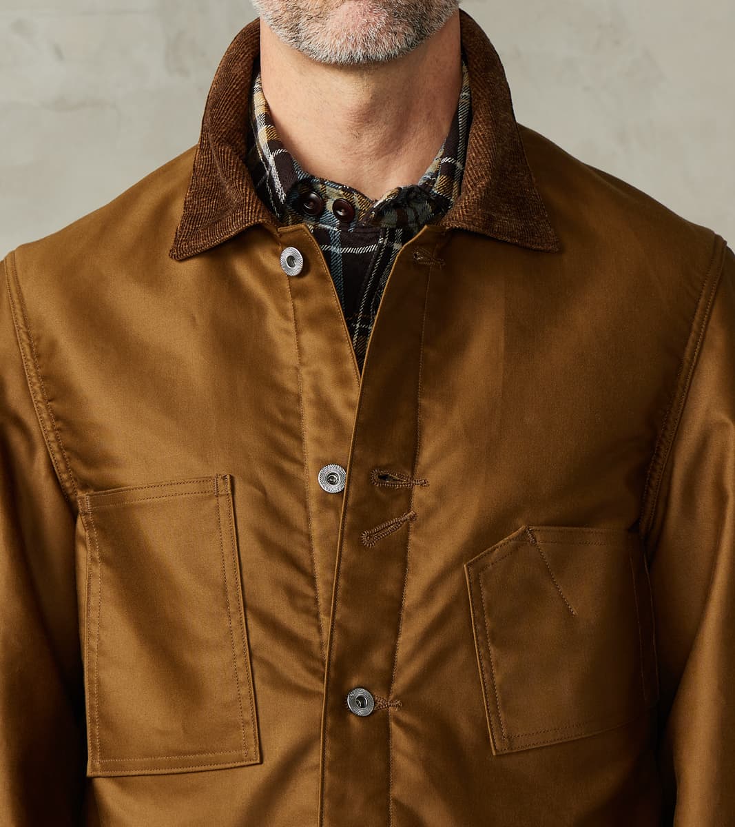 Lot. 304 Blanket Lining Coverall - Giza Moleskin - Camel