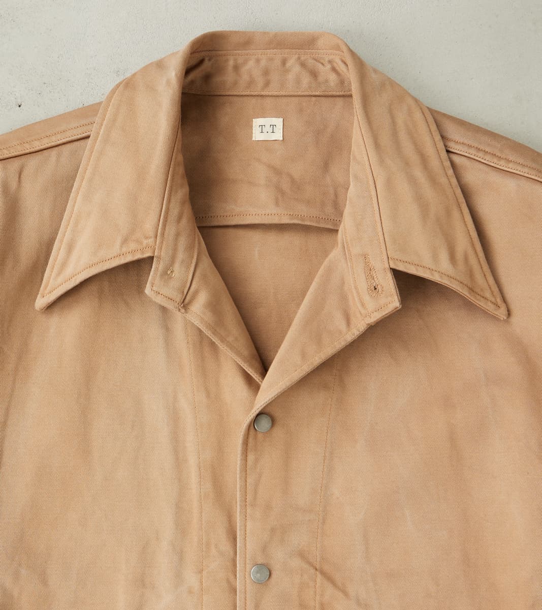 Lot. 324 USMD Convalescent Jacket - Chino Cloth - Natural Dyed Beige