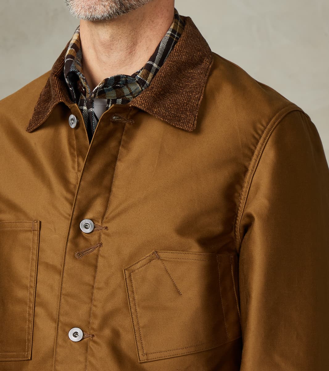 Lot. 304 Blanket Lining Coverall - Giza Moleskin - Camel