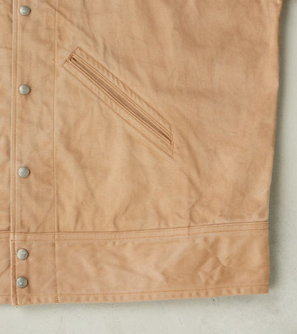 Lot. 324 USMD Convalescent Jacket - Chino Cloth - Natural Dyed Beige