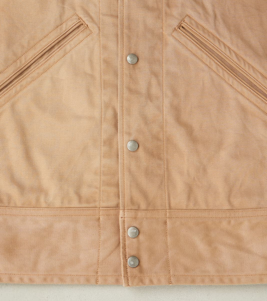 Lot. 324 USMD Convalescent Jacket - Chino Cloth - Natural Dyed Beige