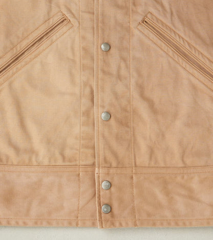 Lot. 324 USMD Convalescent Jacket - Chino Cloth - Natural Dyed Beige