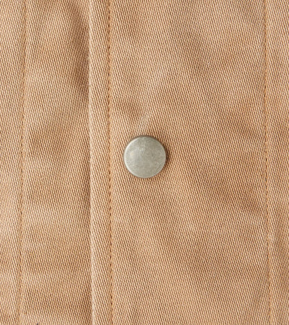 Lot. 324 USMD Convalescent Jacket - Chino Cloth - Natural Dyed Beige