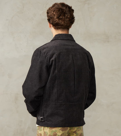 Lot. 322 Sports Jacket - Tweeduroy - Melange Charcoal