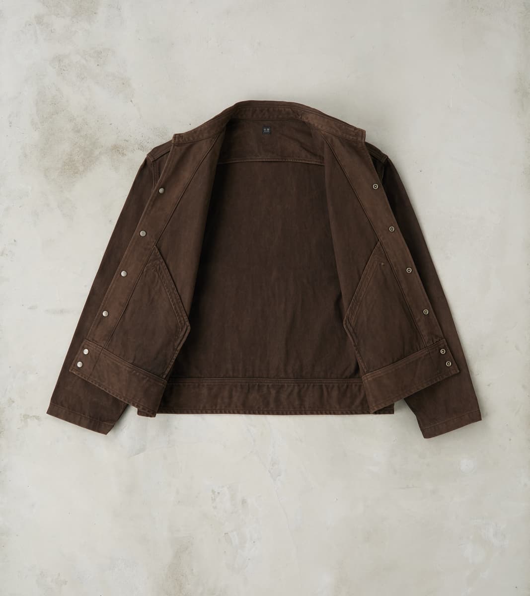 Lot. 324 USMD Convalescent Jacket - Chino Cloth - Mud Dyed Brown