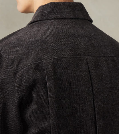 Lot. 322 Sports Jacket - Tweeduroy - Melange Charcoal