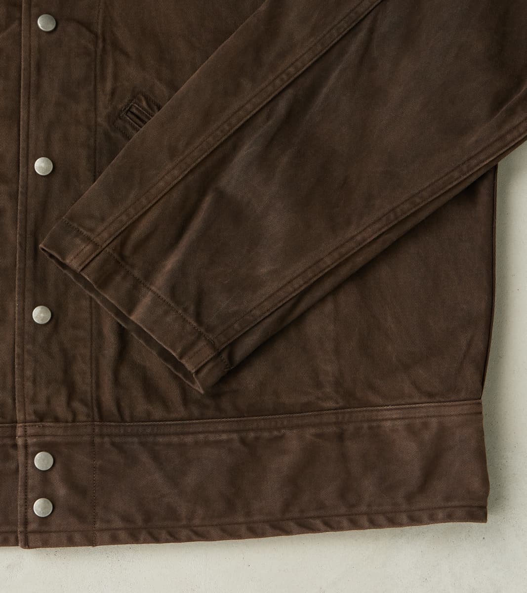Lot. 324 USMD Convalescent Jacket - Chino Cloth - Mud Dyed Brown