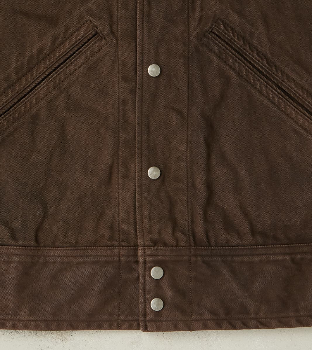 Lot. 324 USMD Convalescent Jacket - Chino Cloth - Mud Dyed Brown