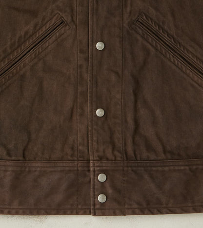 Lot. 324 USMD Convalescent Jacket - Chino Cloth - Mud Dyed Brown