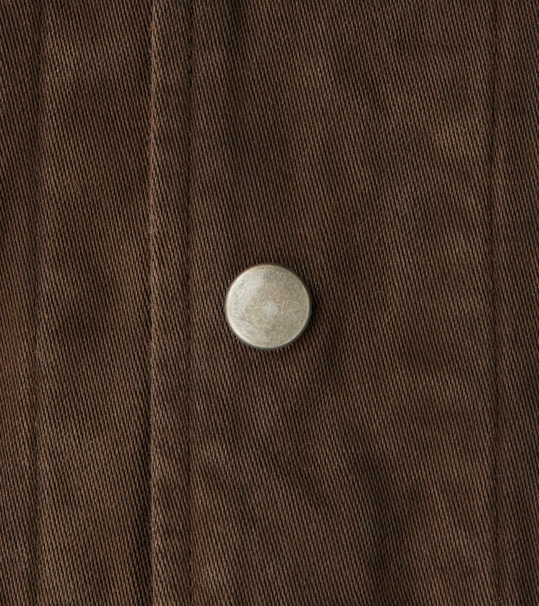 Lot. 324 USMD Convalescent Jacket - Chino Cloth - Mud Dyed Brown