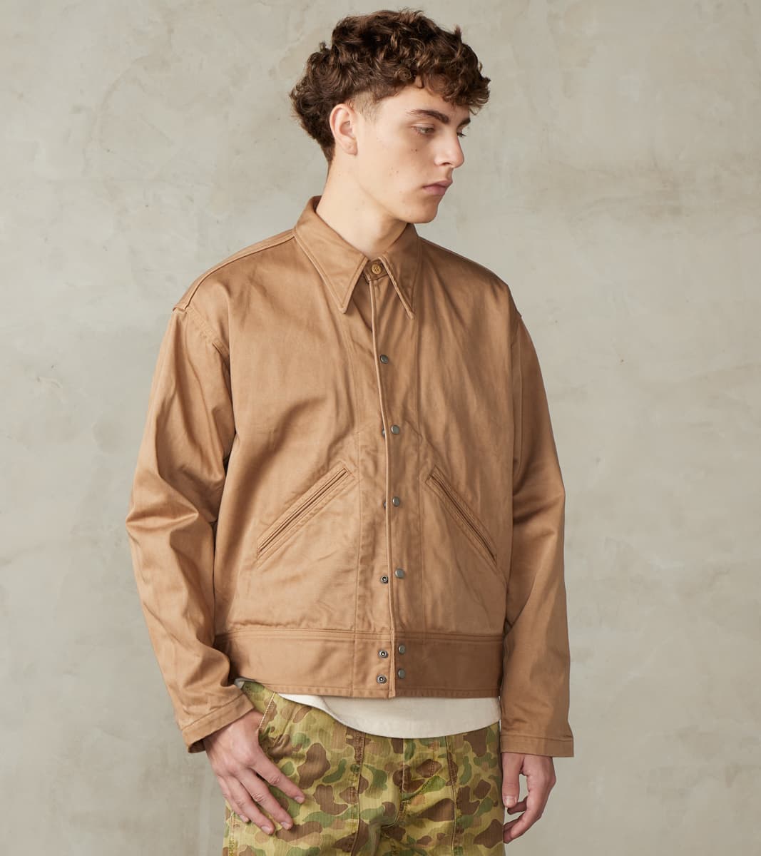 Taiga Takahashi T.T Lot. 324 USMD Convalescent Jacket - Chino Cloth - …