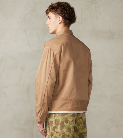 Lot. 324 USMD Convalescent Jacket - Chino Cloth - Natural Dyed Beige