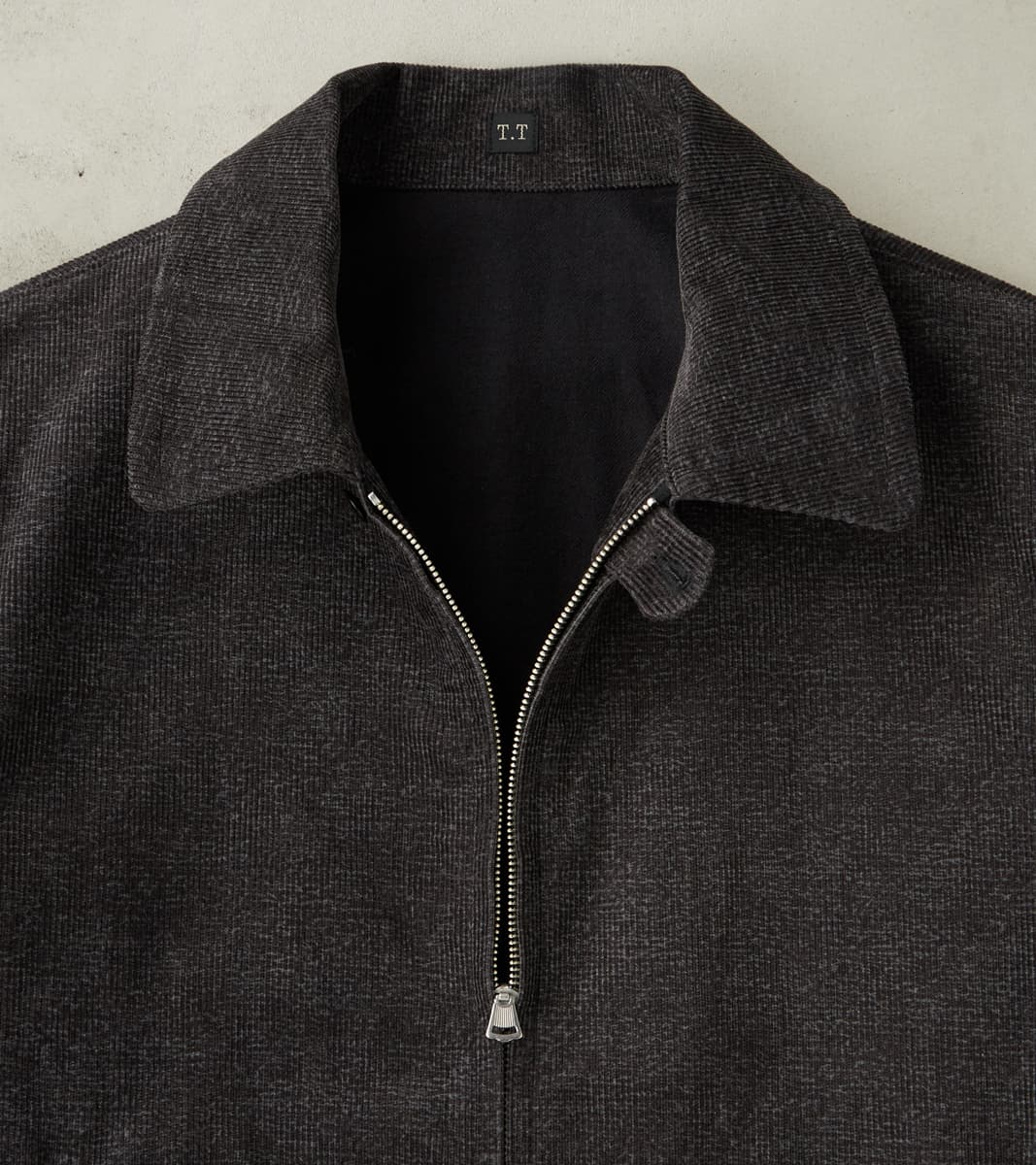 Lot. 322 Sports Jacket - Tweeduroy - Melange Charcoal