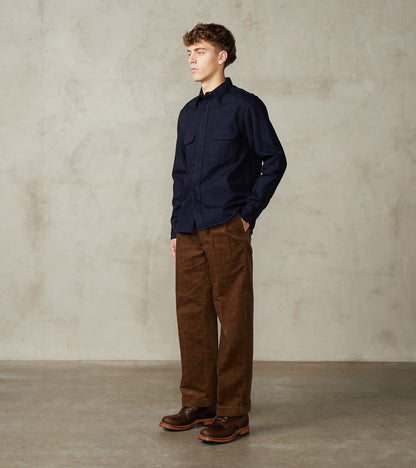 Lot. 201 Work Trousers - Tweeduroy - Melange Brown