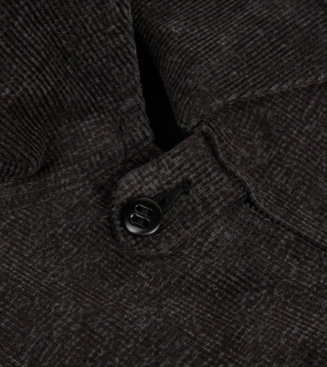 Lot. 322 Sports Jacket - Tweeduroy - Melange Charcoal