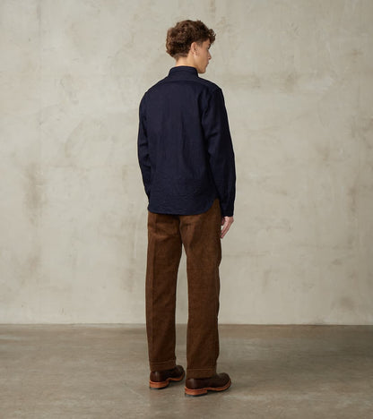 Lot. 201 Work Trousers - Tweeduroy - Melange Brown