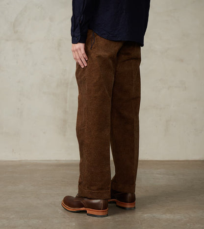 Lot. 201 Work Trousers - Tweeduroy - Melange Brown