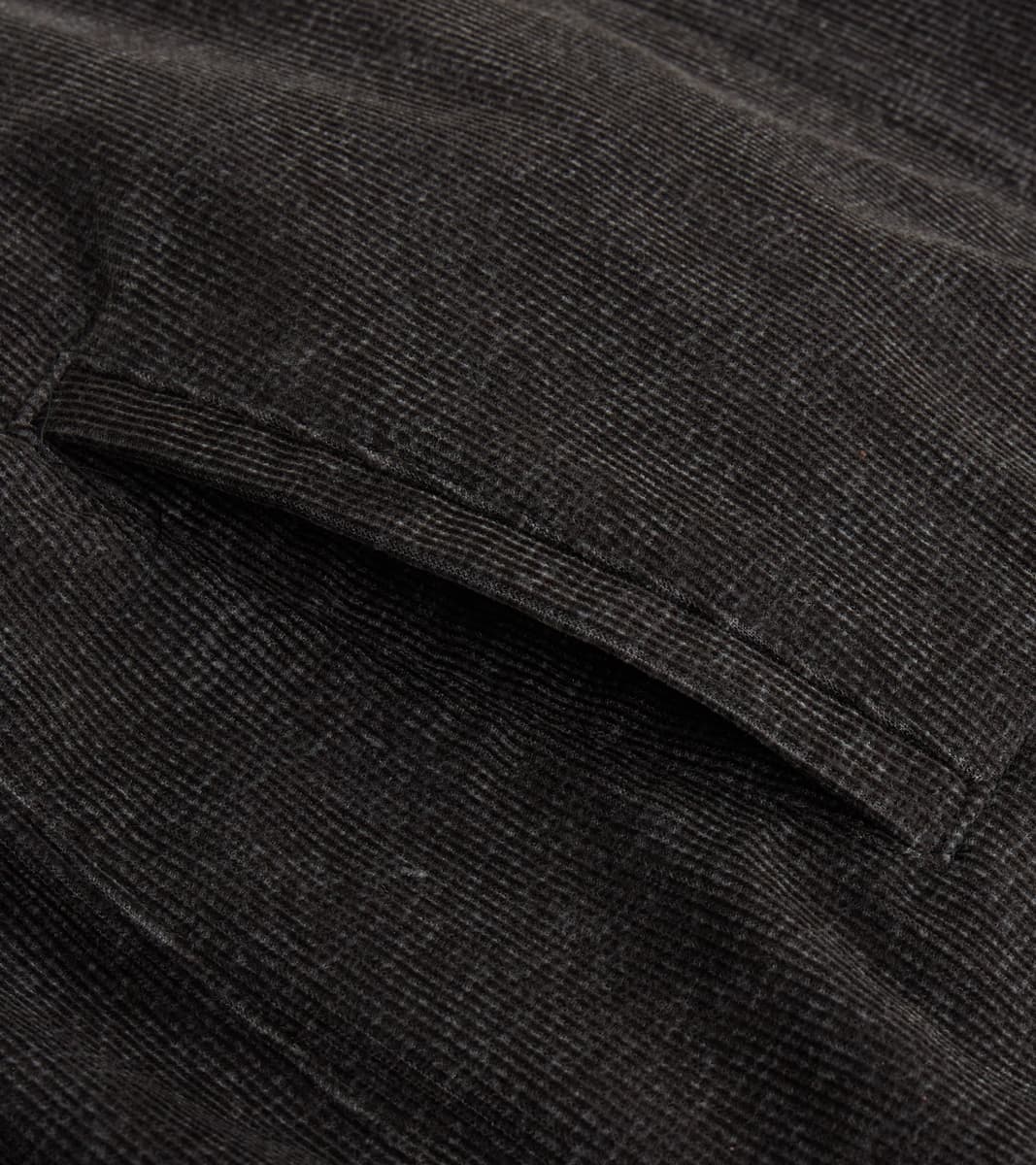 Lot. 322 Sports Jacket - Tweeduroy - Melange Charcoal