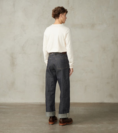 Lot. 704 Denim 1920s Trousers - Wide Straight - Raw Indigo