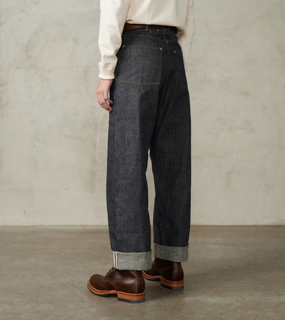 Lot. 704 Denim 1920s Trousers - Wide Straight - Raw Indigo