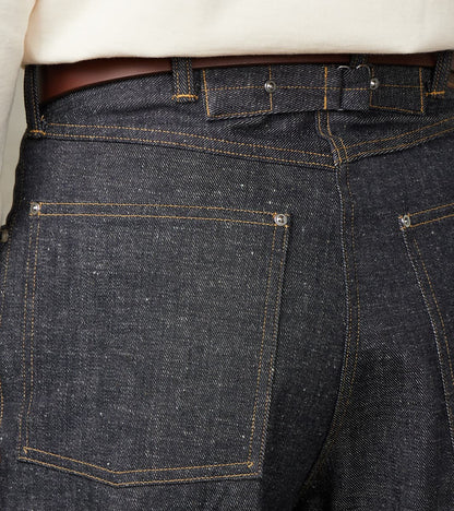 Lot. 704 Denim 1920s Trousers - Wide Straight - Raw Indigo