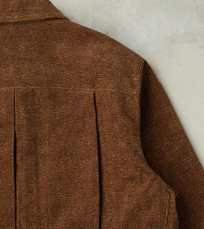 Lot. 322 Sports Jacket - Tweeduroy - Melange Brown