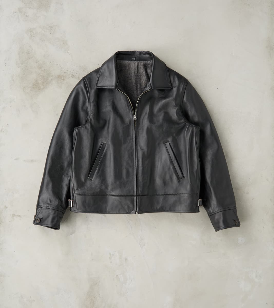 Taiga Takahashi T.T Lot. 802 Cossack Leather Jacket - Veg-Tan Horsehid…