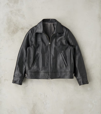 Taiga Takahashi T.T Lot. 802 Cossack Leather Jacket - Veg-Tan Horsehid…