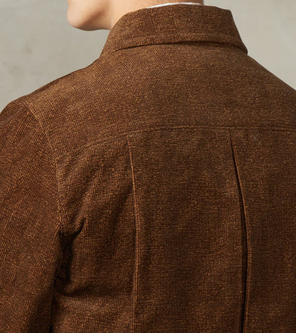 Lot. 322 Sports Jacket - Tweeduroy - Melange Brown