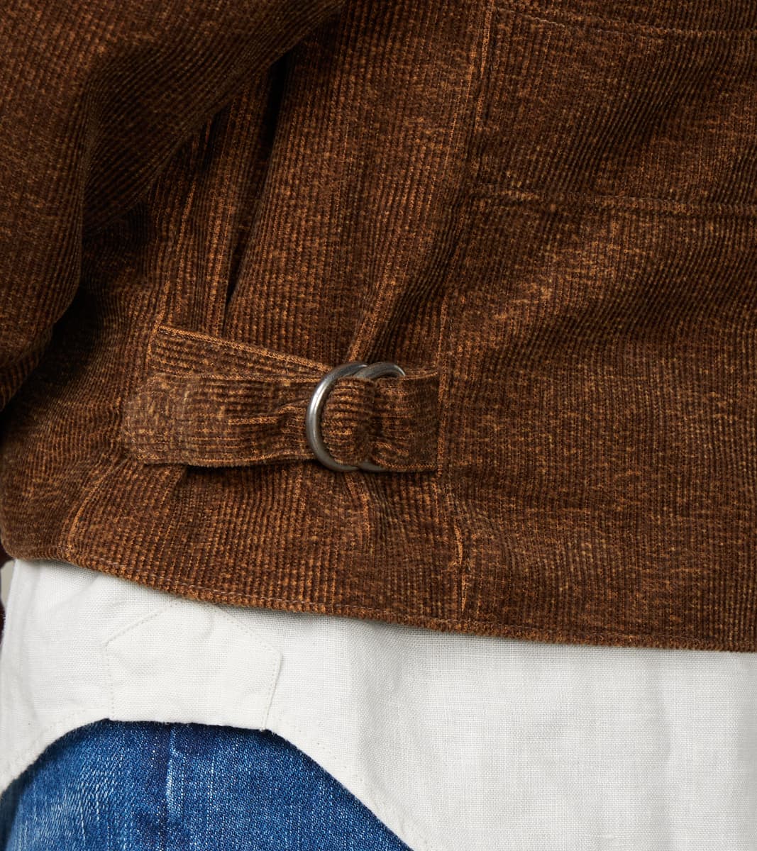 Lot. 322 Sports Jacket - Tweeduroy - Melange Brown